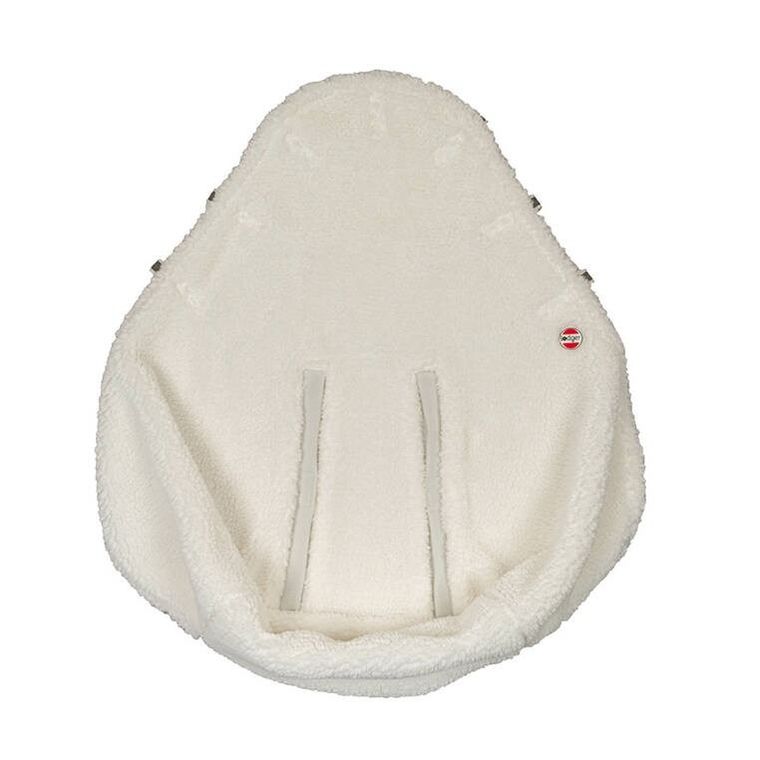 Lodger, Taslon, Drizzle, zimowy śpiworek do wózka, wodoodporny, szary