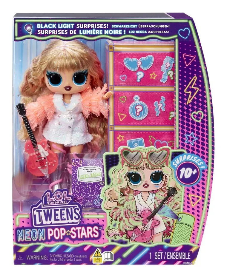 L.O.L. Surprise, Tweens Neon Pop Stars, Thea Stars, lalka modowa