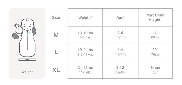 Love to Dream, Transition Bag, otulacz przejściowy, śpiworek, biały, 2-TOG 2.5, rozmiar M