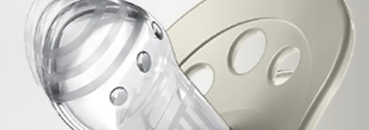 Lovi, Buddy Bear, smoczek dynamiczny, uspokajający, silikonowy, 6-18m, 2 szt.