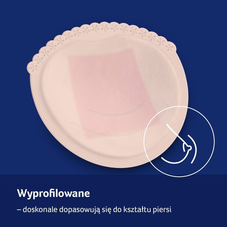 Lovi, Discreet Elegance, wkładki laktacyjne antybakteryjne, białe, 40 szt.