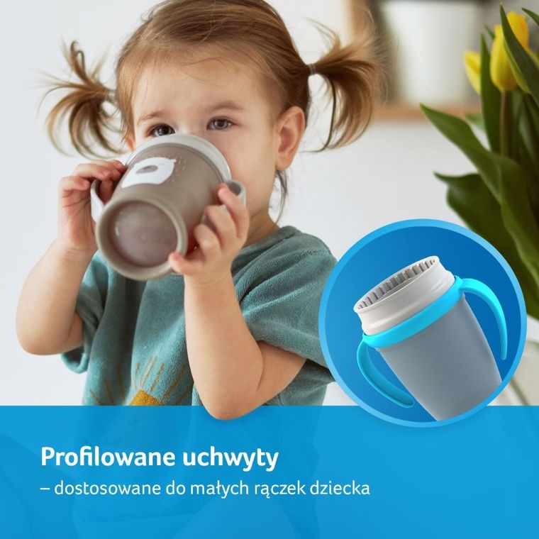 Lovi, Indian Summer boy Junior, kubek 360° z uchwytami, 250 ml