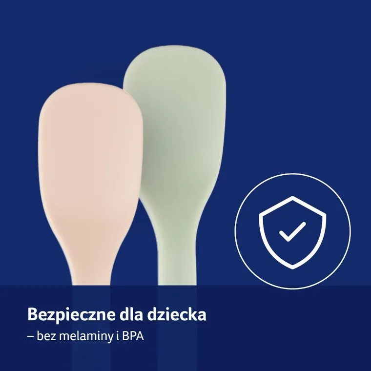 Lovi, łyżka do karmienia, Nude, 2 szt.