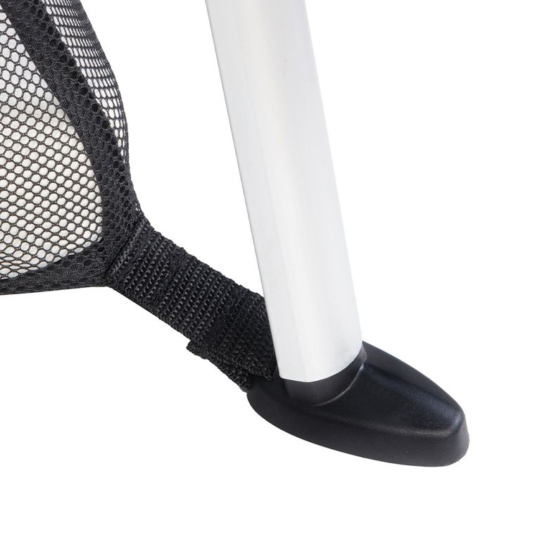 Luna Bambini, lekkie łóżeczko turystyczne, bez montażu, czarne