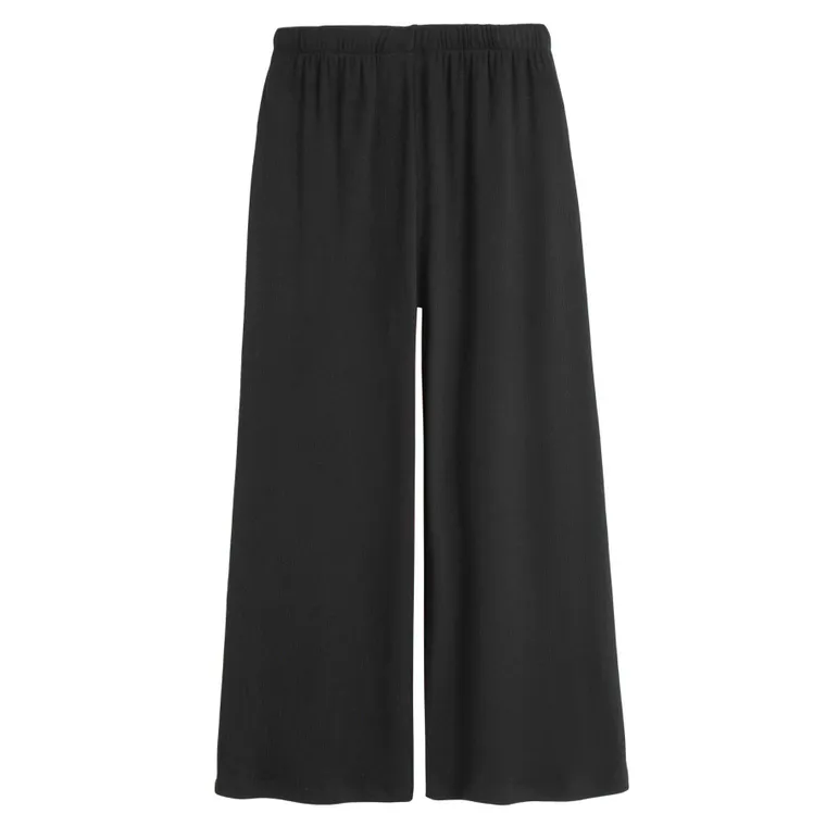 Luźne spodnie z modalem wide leg NOWEAR