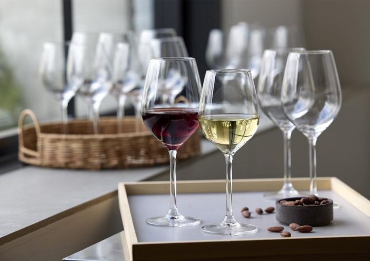 Lyngby Glas, kieliszki do czerwonego wina, 500 ml Juvel, 4 szt.