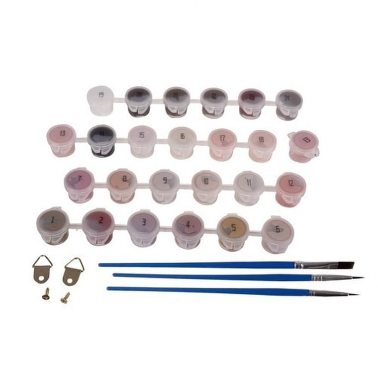 Maaleo, malowanie po numerach, kotek, 40-50 cm