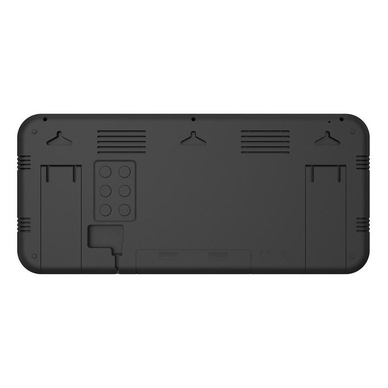 Maclean, GreenBlue, zegar ścienny LCD z czujnikiem temperatury, GB214