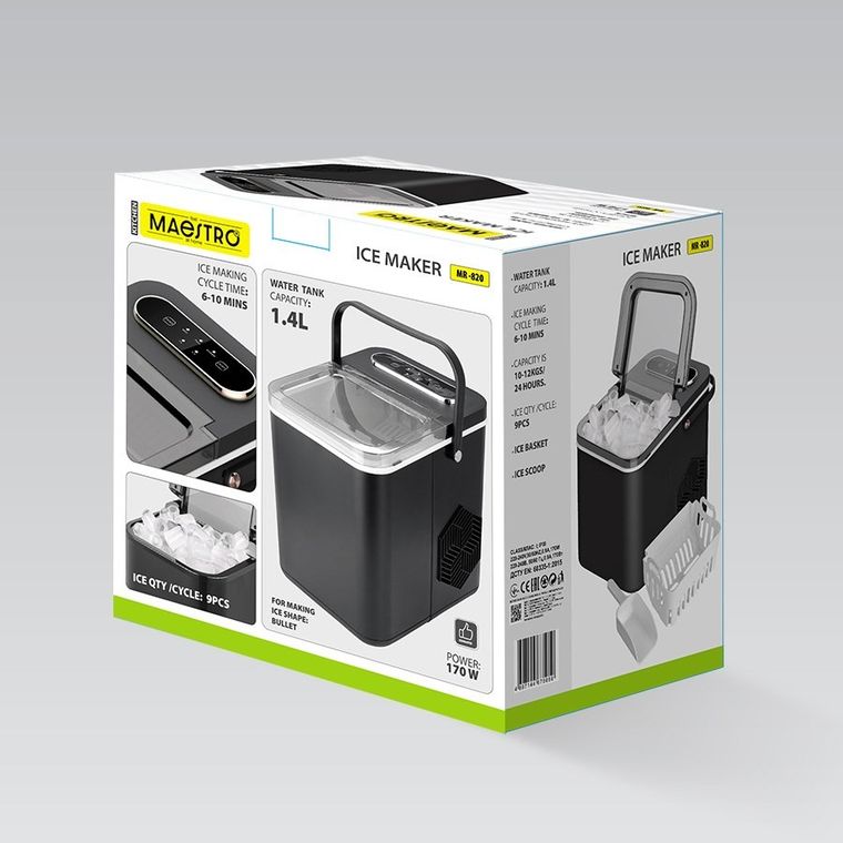 Maestro, kostkarka do lodu, MR-820