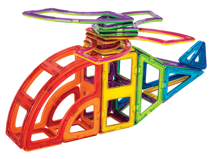 Magformers, Basic, magnetyczne klocki, 90 elementów