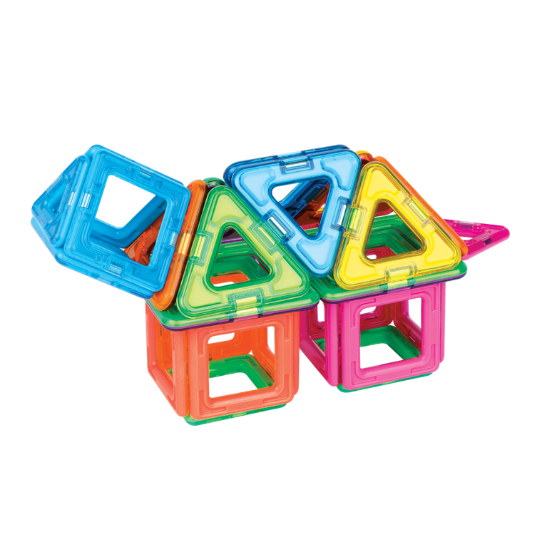 Magformers, Basic Plus, Mini Plus Set, klocki magnetyczne, 40 elementów