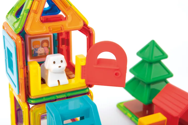 Magformers, Milo's Mansion, klocki magnetyczne, 33 elementy