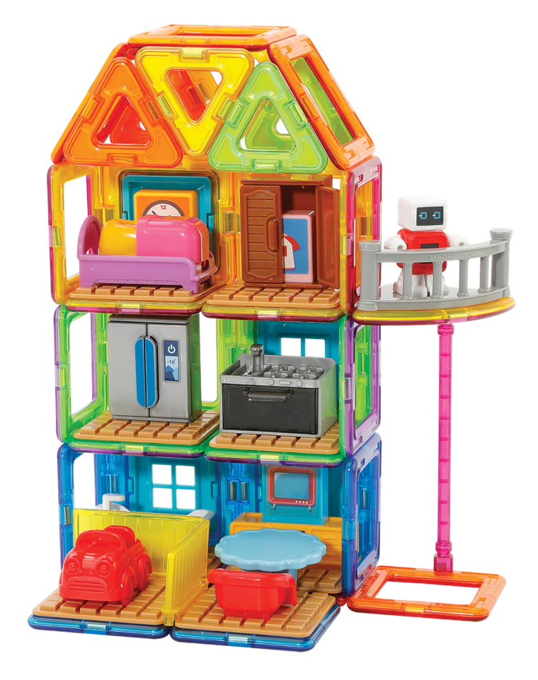 Magformers, Minibot's Kitchen, klocki magnetyczne, 33 elementy