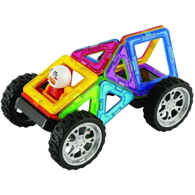Magformers, Vehicle, Wow Plus Set, klocki magnetyczne, 18 elementów