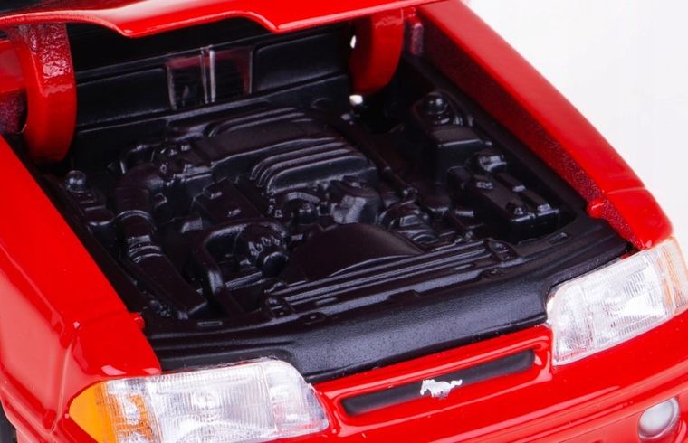 Maisto, Ford Mustang SVT Cobra 1993, model pojazdu, 1:24, czerwony