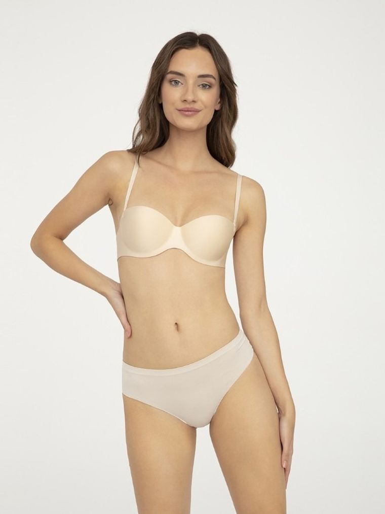 Majtki figi damskie, beżowe, Panty Mimi, Gatta