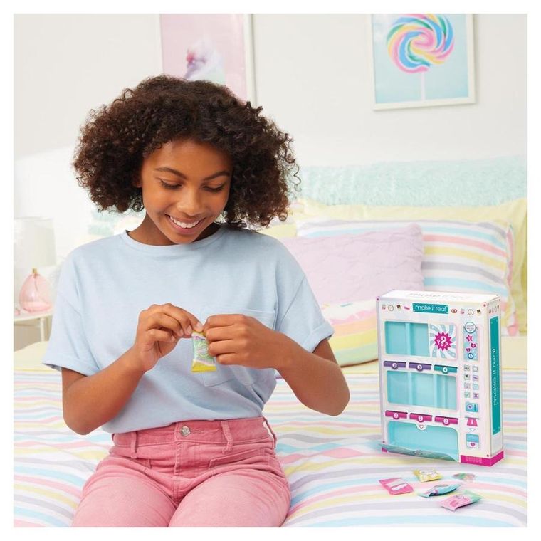 Make it Real, bransoletki, automat z przekąskami, zestaw kreatywny