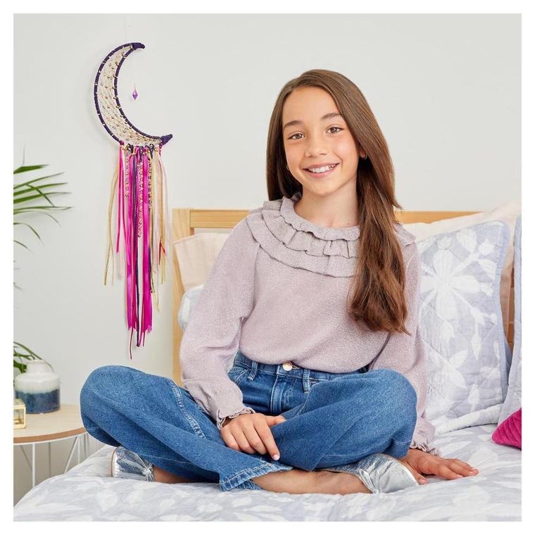 Make it Real, łapacz snów ze światełkami, zestaw kreatywny