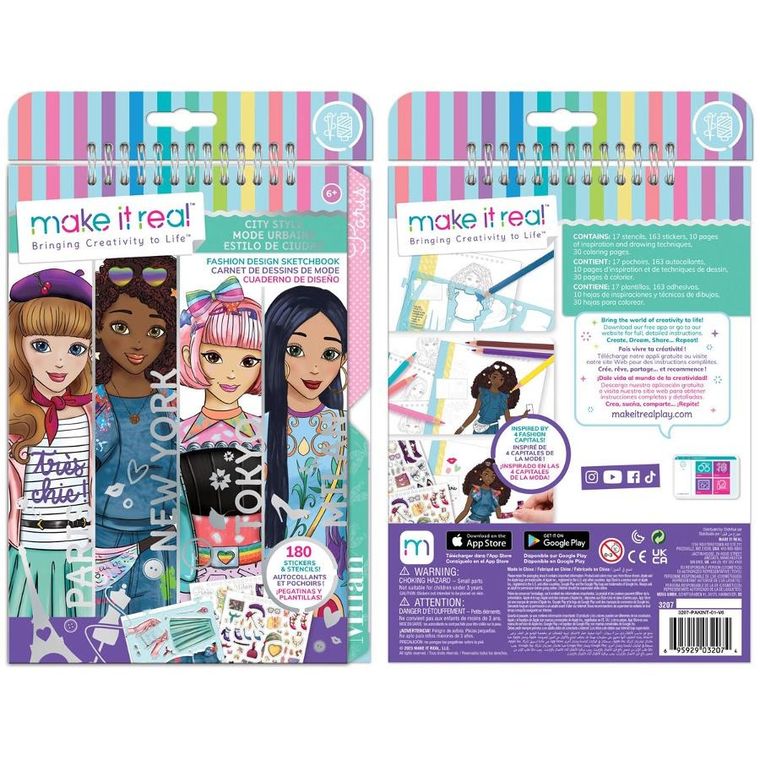 Make it Real, szkicownik, zestaw kreatywny