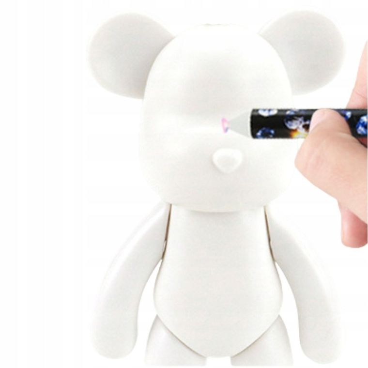 Maksik, figurka diamentowa, zestaw artystyczny, Miś