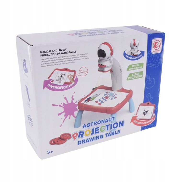 Maksik, projektor do nauki rysowania, kosmos