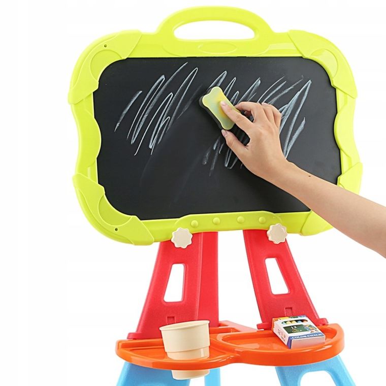 Maksik, tablica dwustronna z akcesoriami, suchościeralna