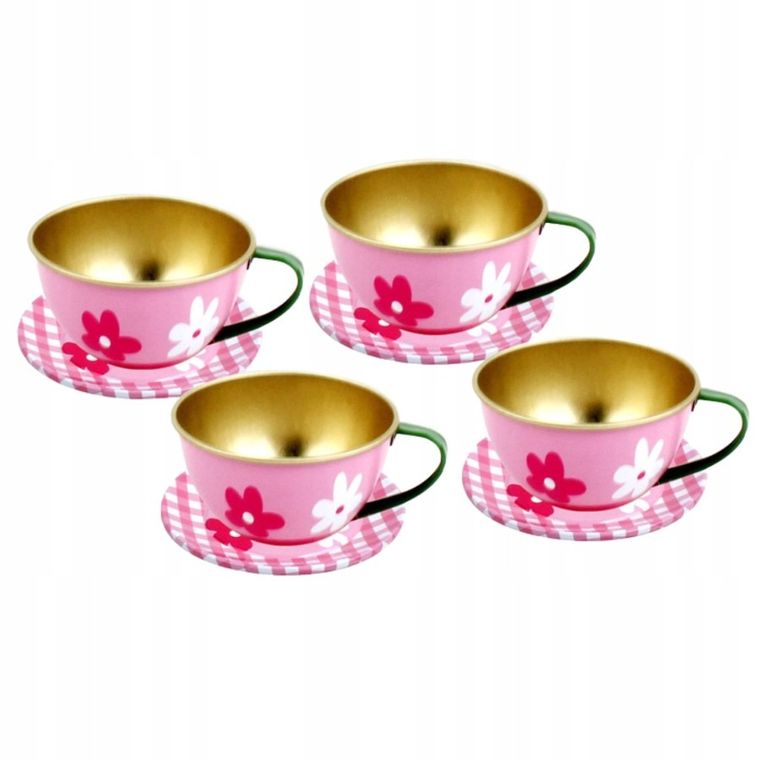 Maksik, zestaw do herbaty, kwiaty