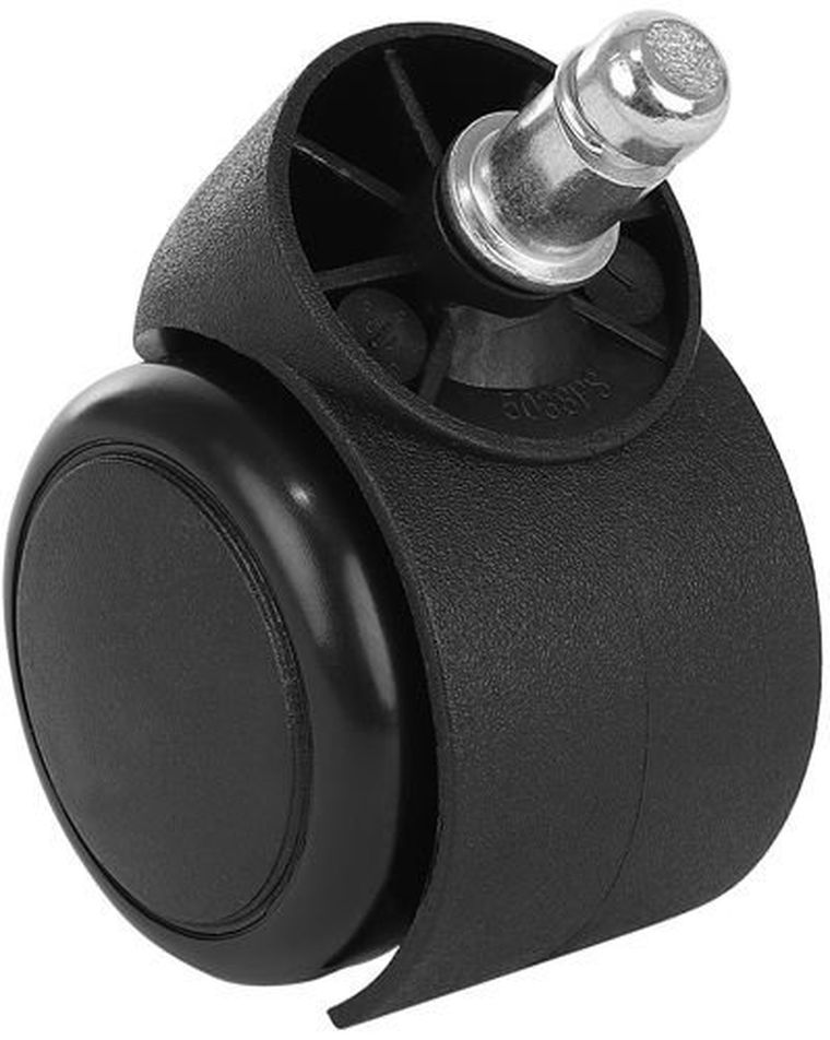 Malatec, kółka do fotela biurowego, czarne, 5 szt.