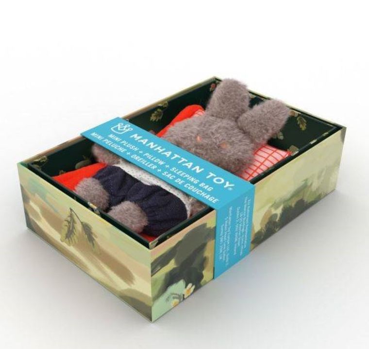 Manhattan Toy, Króliczek Berry i jego zakątek, maskotka w pudełeczku