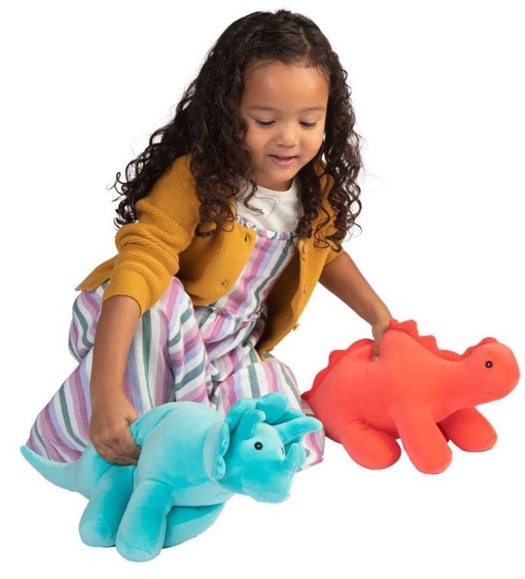 Manhattan Toy, Velveteen, Dinozaur Stegozaur, maskotka