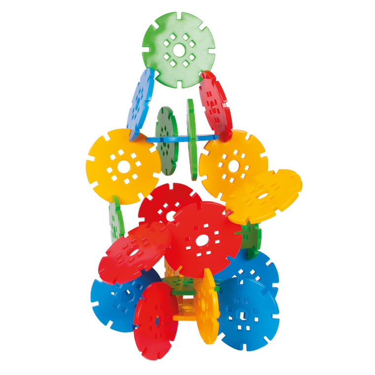 Marioinex, Koła Dydaktyczne, klocki konstrukcyjne XXL, 36 elementów