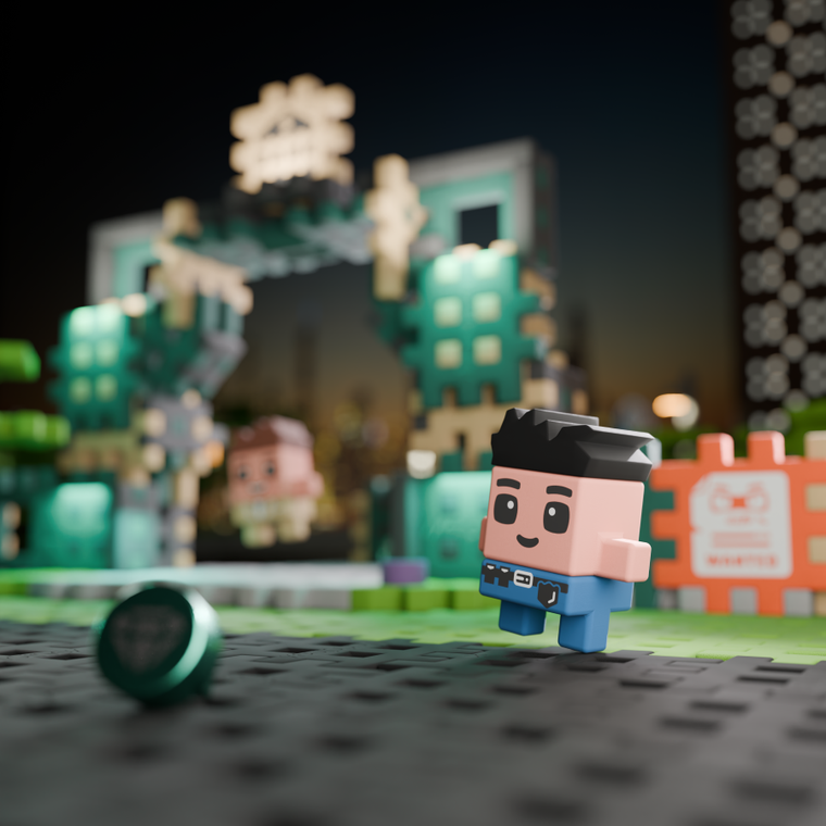 Marioinex, Mini Waffle, City, Napad Na Bank, klocki konstrukcyjne, 148 elementów