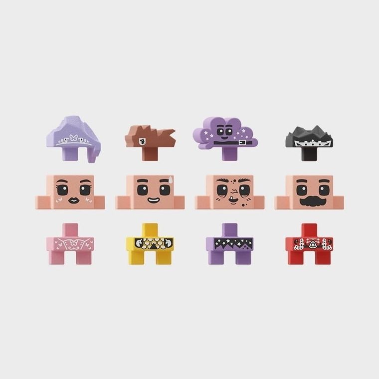 Marioinex, Mini Waffle, Księżniczka, klocki konstrukcyjne, 280 elementów