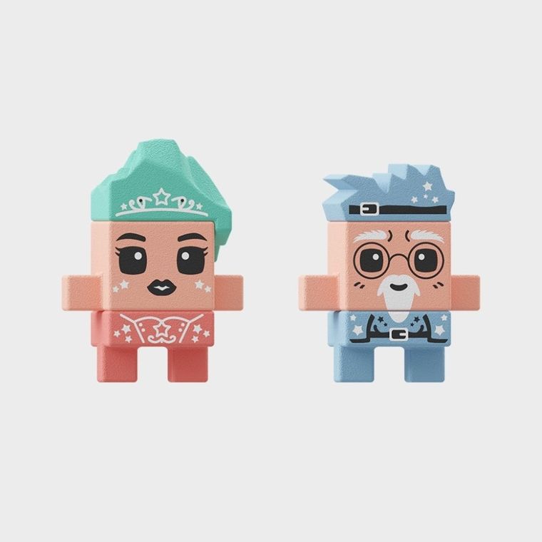 Marioinex, Mini Waffle, Magiczna Wieża, klocki konstrukcyjne, 80 elementów