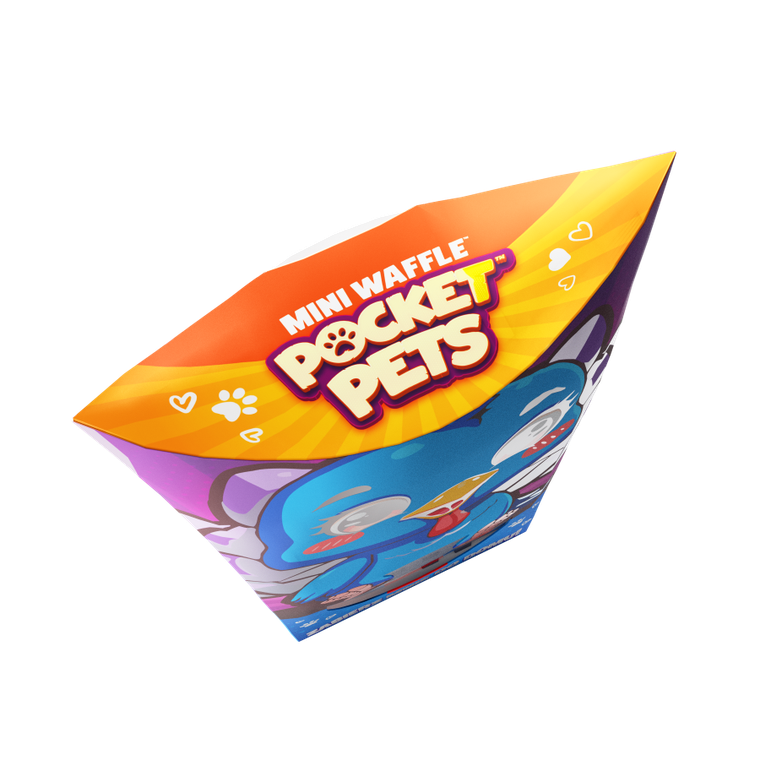 Marioinex, Mini Waffle, Pocket Pets, Indyk, klocki konstrukcyjne, 25 elementów