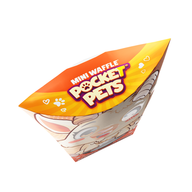 Marioinex, Mini Waffle, Pocket Pets, Koziołek, klocki konstrukcyjne, 35 elementów