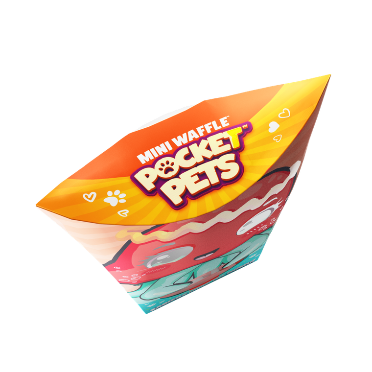 Marioinex, Mini Waffle, Pocket Pets, Meduza, klocki konstrukcyjne, 25 elementów