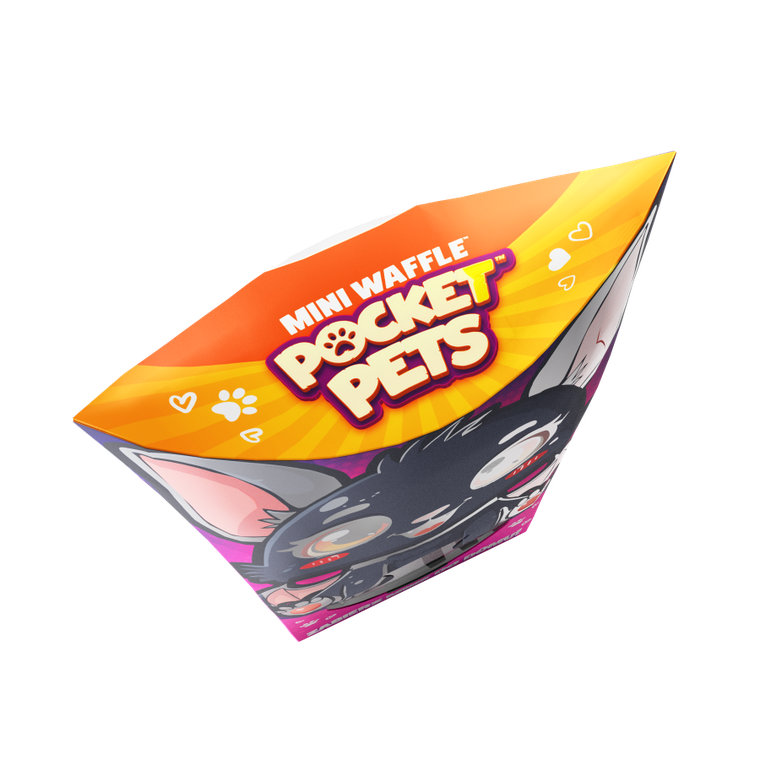 Marioinex, Mini Waffle, Pocket Pets, Nietoperz, klocki konstrukcyjne, 15 elementów