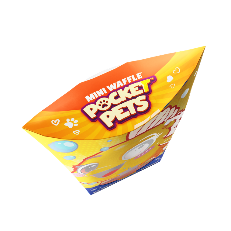 Marioinex, Mini Waffle, Pocket Pets, Rybka, klocki konstrukcyjne, 16 elementów