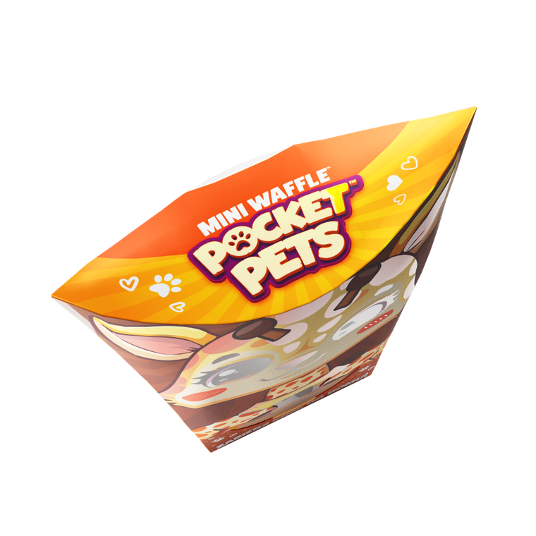 Marioinex, Mini Waffle, Pocket Pets, Żyrafa, klocki konstrukcyjne, 35 elementów