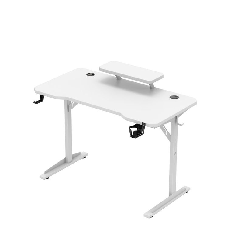 Mark Adler, Leader 5.1 White, biurko komputerowe z półką, 115 cm