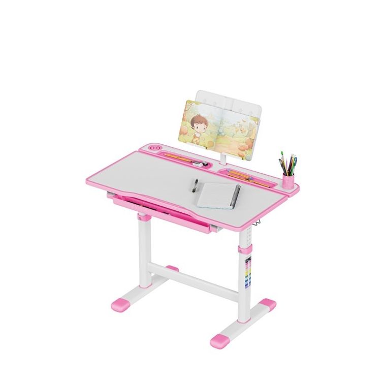 Mark Adler, Study 3.0 Pink, ergonomiczne biurko dla dziecka, 66 cm