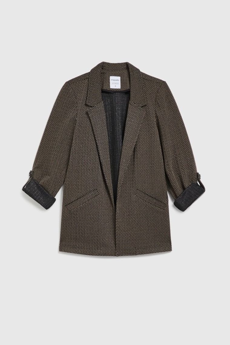 Marynarka damska, czarna, Moodo