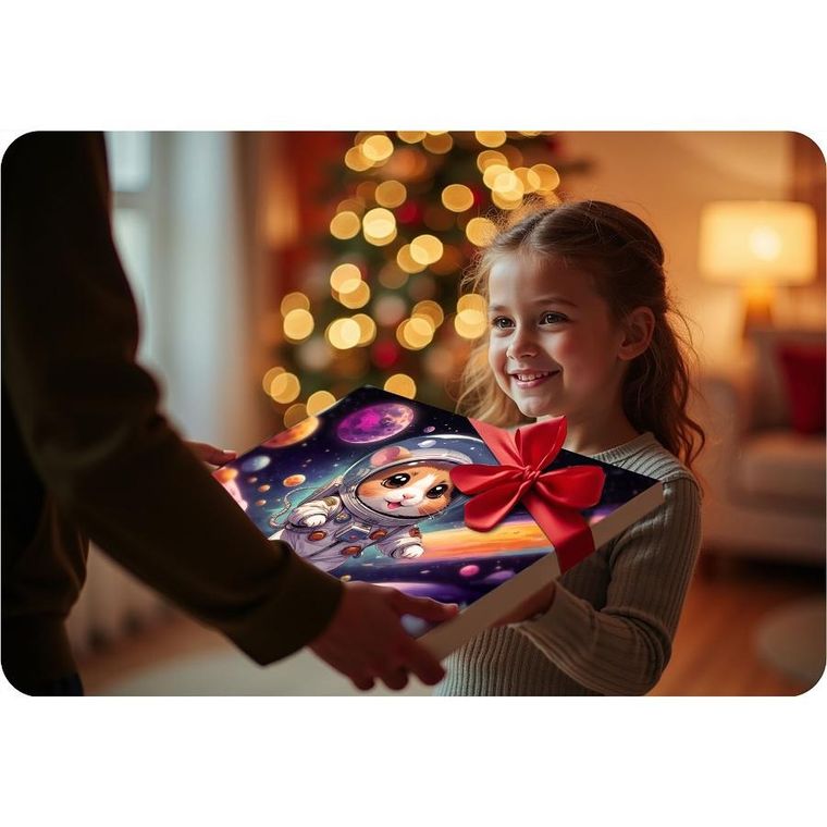 Massido, obraz do malowania po numerach, Astronauta, 40-50 cm