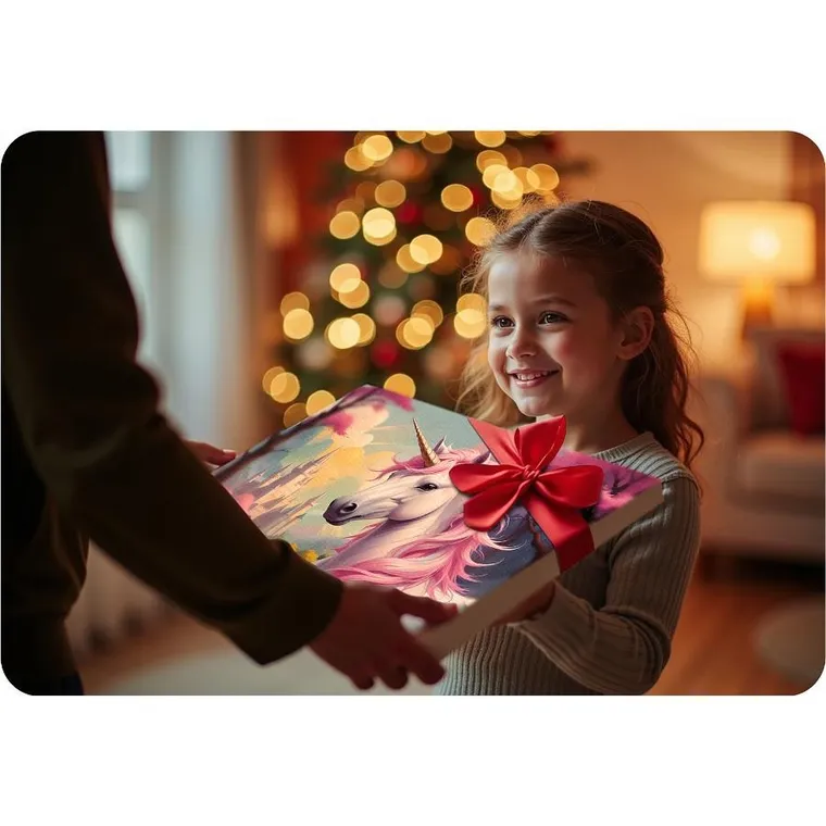 Massido, obraz do malowania po numerach, Jednorożec, 40-50 cm