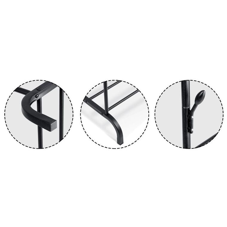 Massido, wieszak stojący, czarny