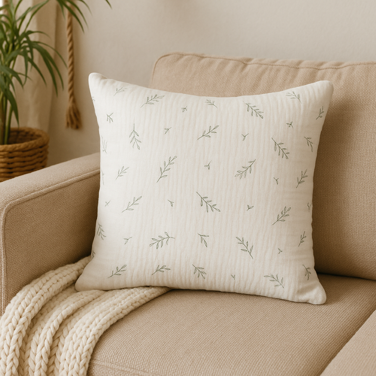 Matex, poszewka na poduszkę typu jasiek, muśłinowa, 40-40 cm