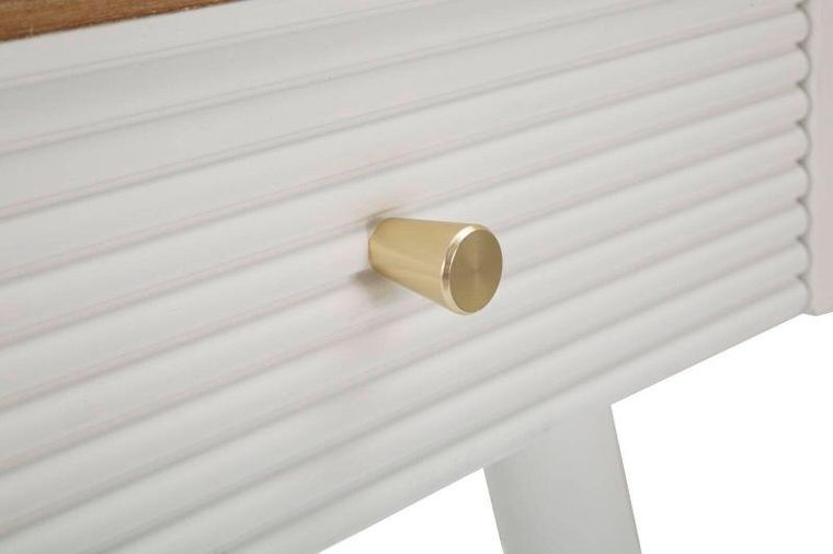 Mauro Ferretti, szafka nocna z szufladą i drewnianym blatem