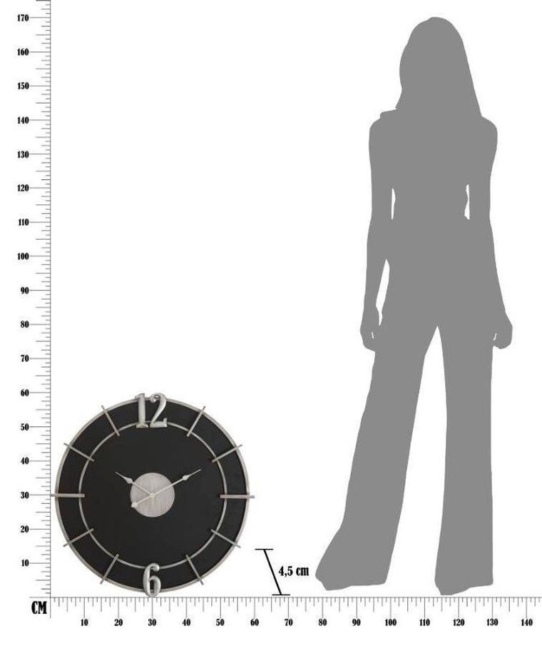 Mauro Ferretti, zegar ścienny glam, ø 60 cm