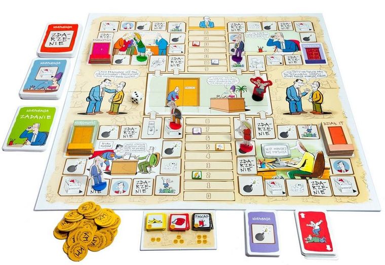 MDR, Korporacja, gra towarzyska ilustrowana rysunkami Andrzeja Mleczki